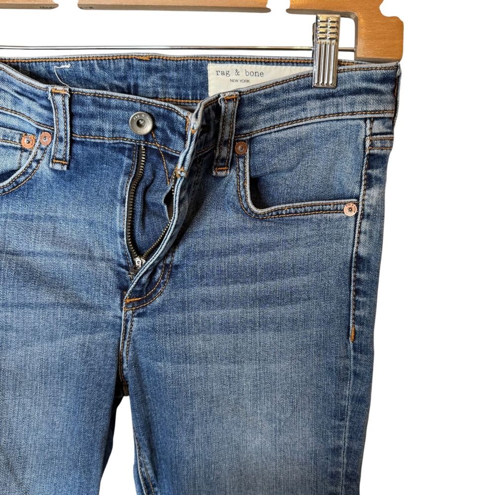 rag & bone Cate Mid-Rise Skinny Ankle Jeans in Pismo size 27 - Picture 4 of 6